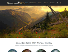 Tablet Screenshot of harmoniousearth.org